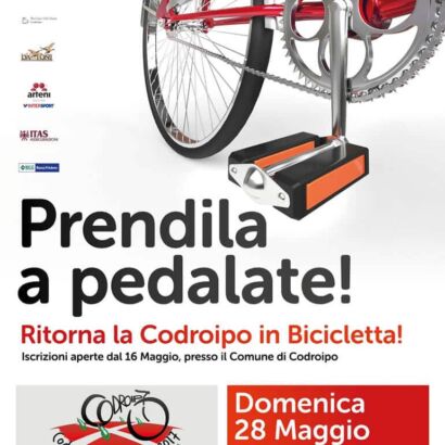 Locandina Codroipo in bicicletta 2017